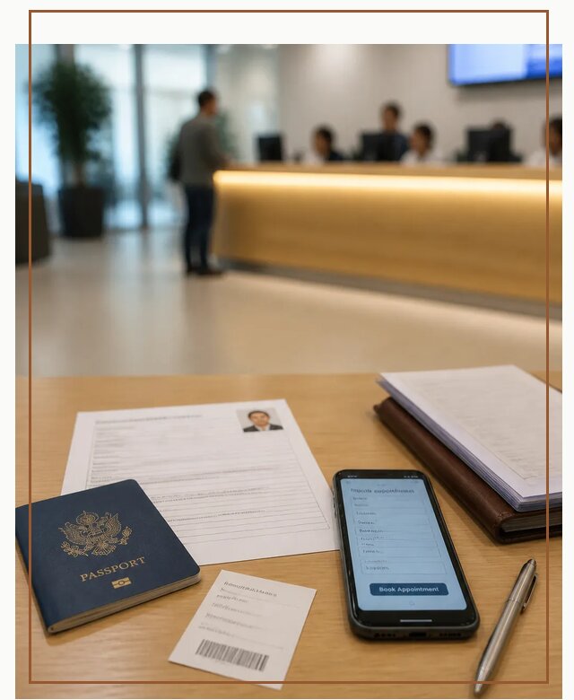 Запись в визовый центр в Нурлате для подачи документов