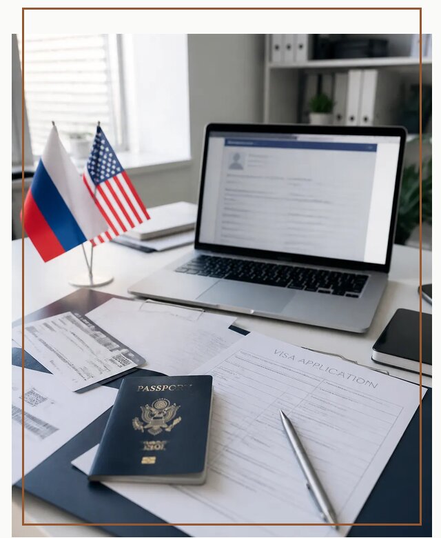 Оформление визы в США для туристов и бизнеса в Нурлате
