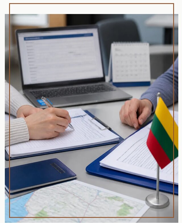 Профессиональное оформление визы в Литву для поездки в Нурлате