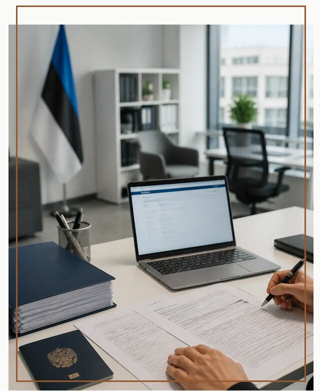 Оформление ВНЖ в Эстонии для переезда и легального проживания в Нурлате